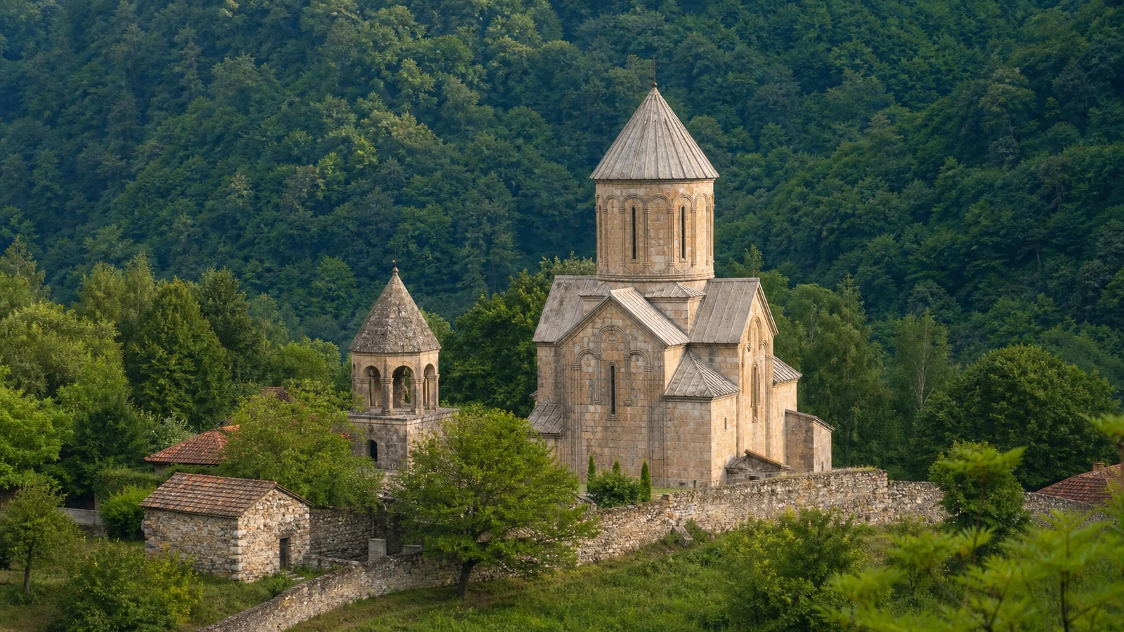 Rkoni Monastery and Tamar's Bridge — 3