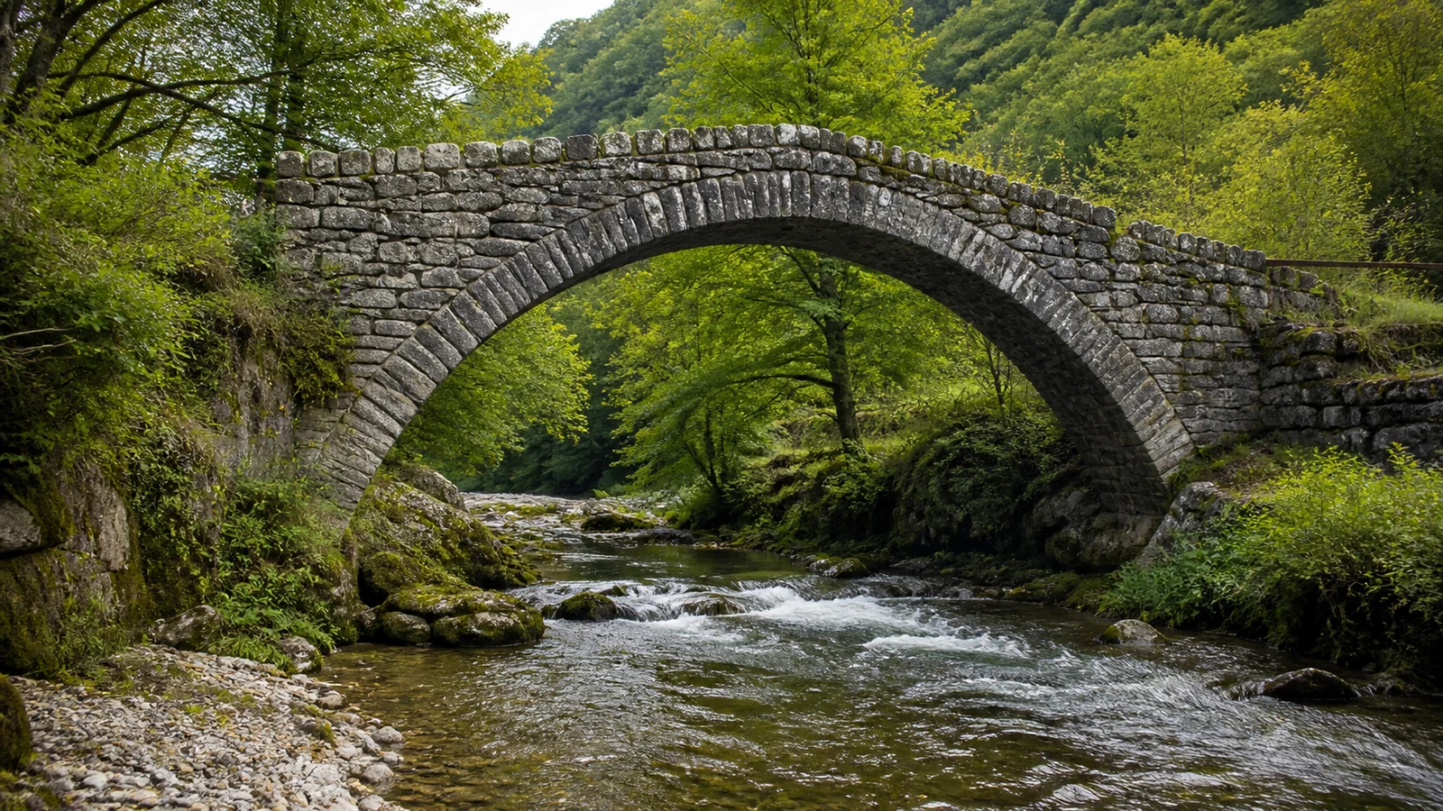 Rkoni Monastery and Tamar's Bridge — 4