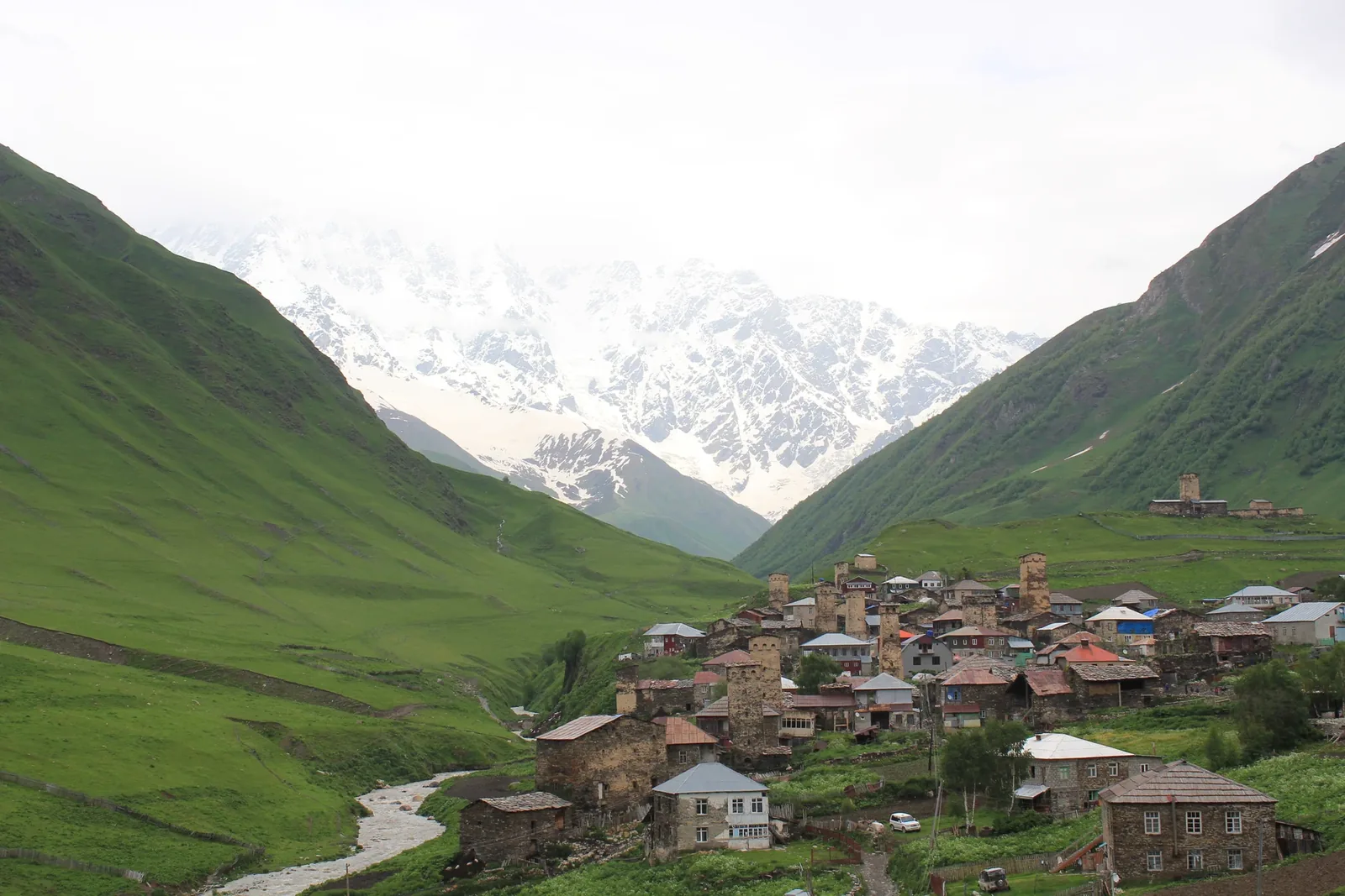 Shkhara Glacier and Lamaria — 6