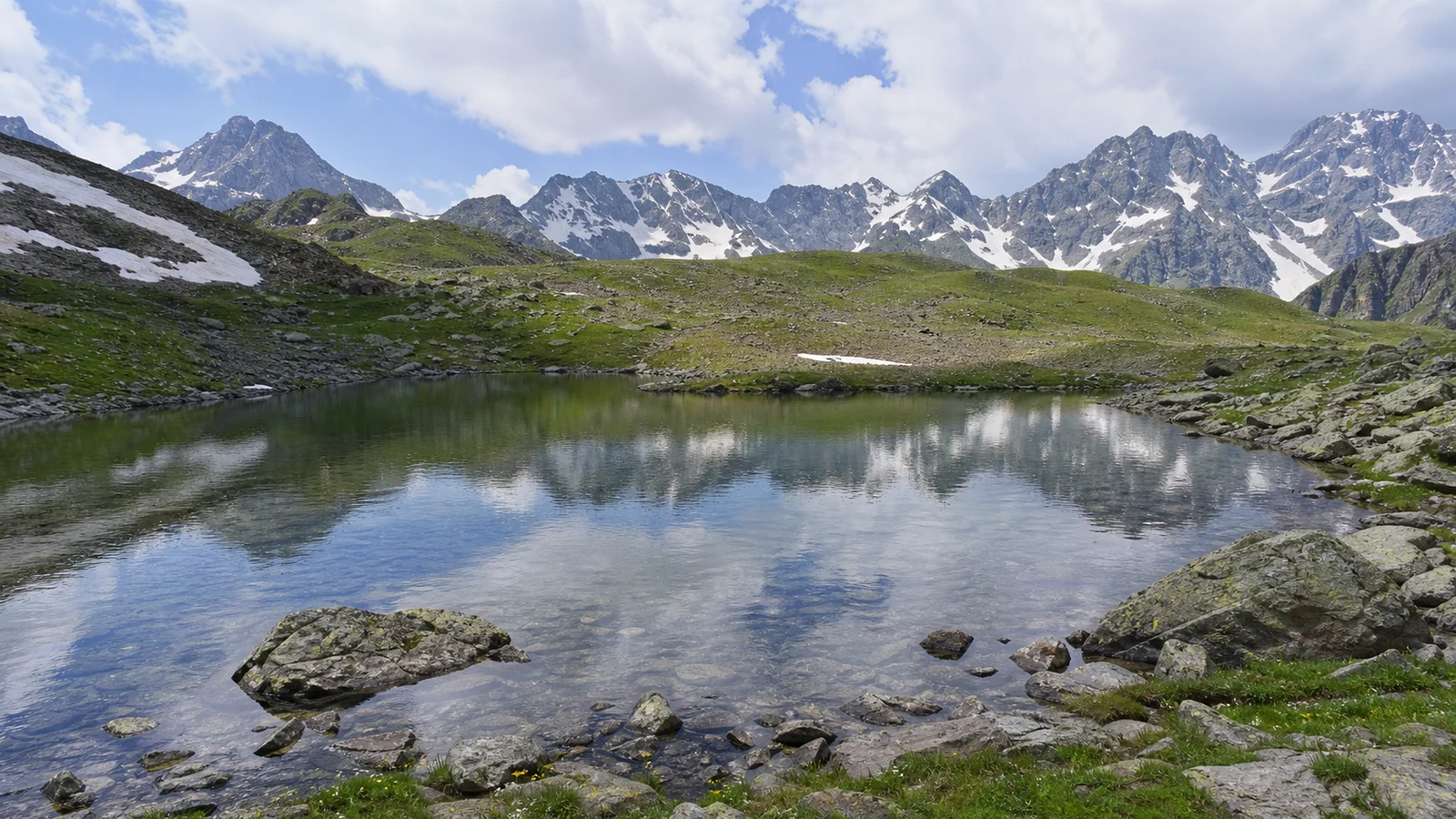Udziro Lake and Buba Glacier (Ghebi) — 1