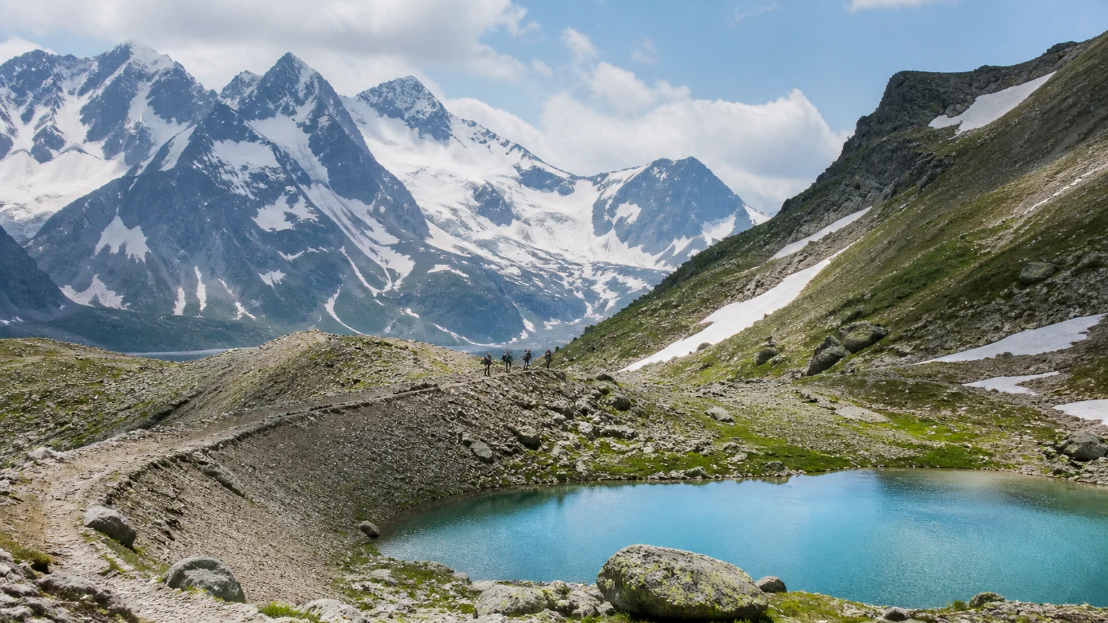 Udziro Lake and Buba Glacier (Ghebi) — 7
