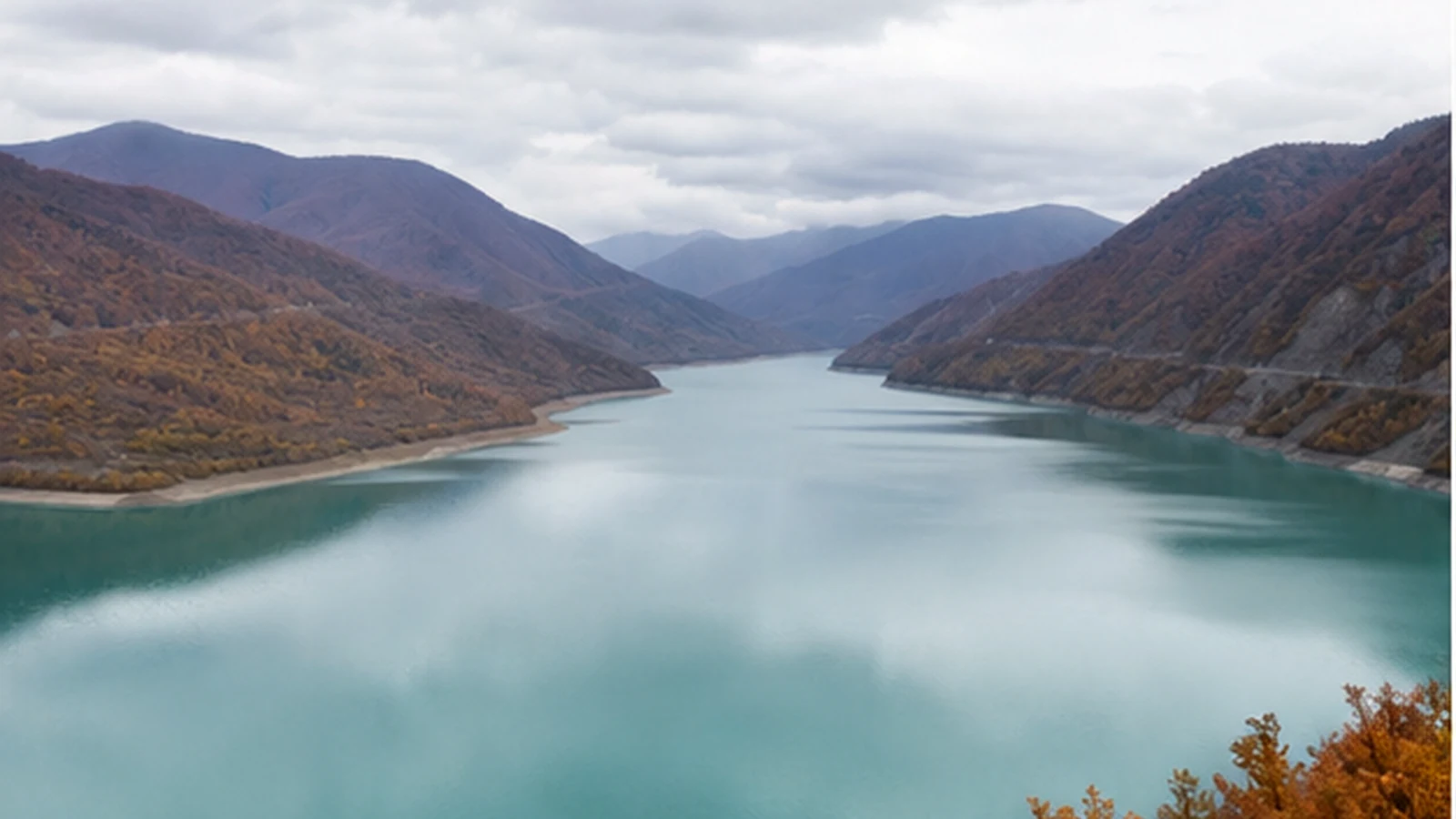 Zhinvali Reservoir — 3